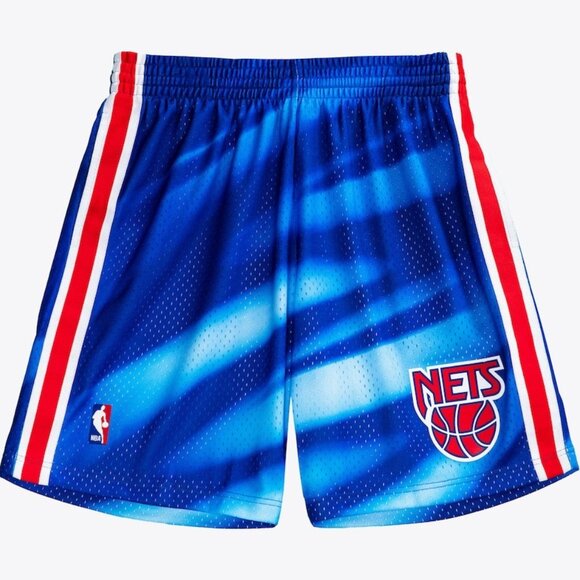Mitchell & Ness New Jersey Nets 90 Swingman Shorts NWT XL - Picture 1 of 6